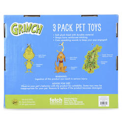 Dr. Suess s The Grinch 3 Piece Plush Dog Toys at Menards