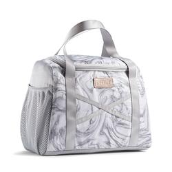 Fit & Fresh 7-Piece Deluxe Athleisure Lunch Bag Set - Gray Marble