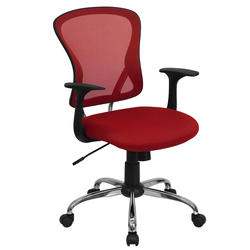 Flash Furniture Red Mesh Office Chair at Menards