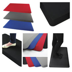 Guardian Floor Protection FlexStep Rubber Anti-Fatigue Mat - Indoor - 24  Length x 36 Width x 0.37 Thickness - Polypropylene - Black - 1Each -  Bluebird Office Supplies