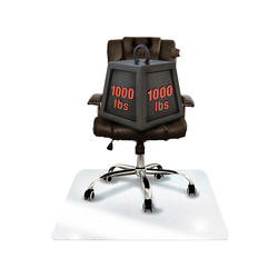 Ilyapa Heavy Duty Office Chair Mat - 2-Pack - 36 x 48 Inches - Clear, -  ilyapa