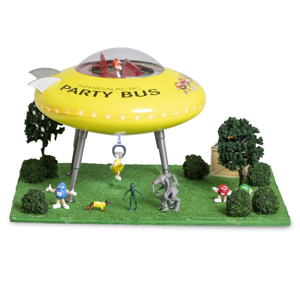 O Scale M&Ms® UFO Scene at Menards®