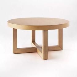 Threshold Round Wood Coffee Table