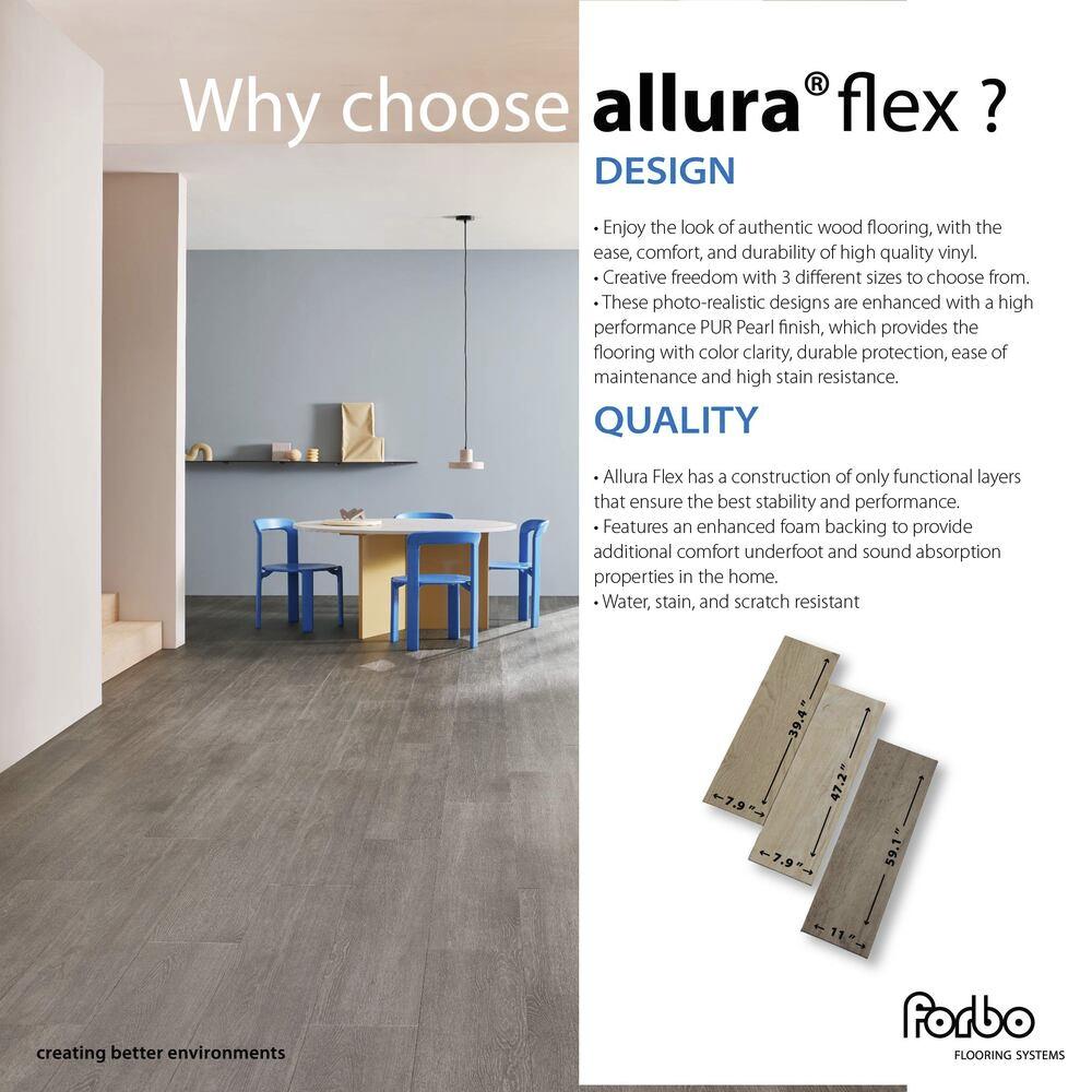 Forbo Flooring Systems Forbo Allura Flex Bleached Rustic Pine 7.9