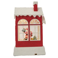 FG Square™ LED Lighted Santa's Workshop Globe at Menards®