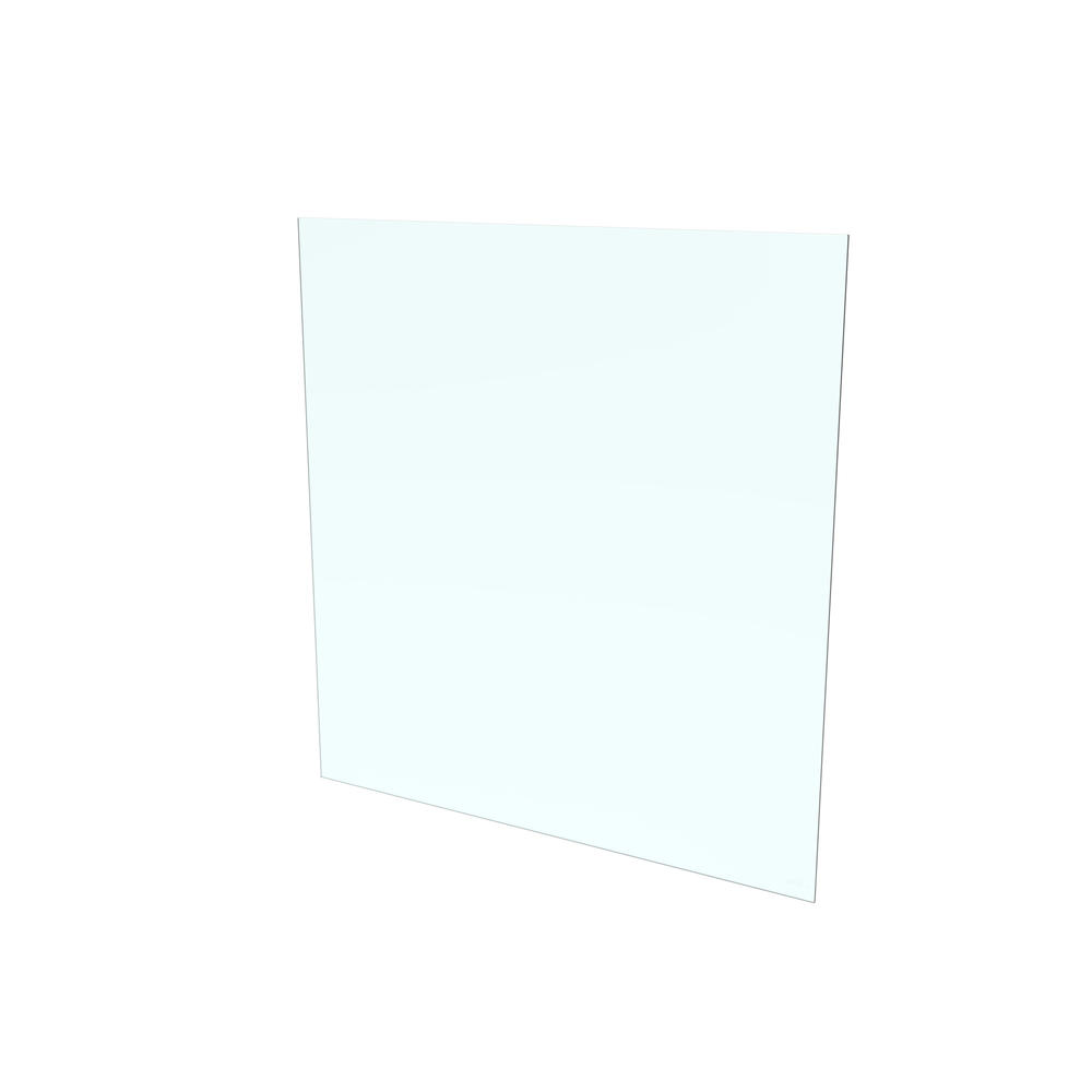 Pure View 39 in. H x 12.25 in. W Clear Full Glass Panel for Rail