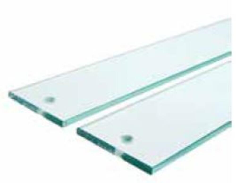 FORTRESS Pure View 40 in. W x 4 in. H Clear Glass Railing Balusters (Box of 5)