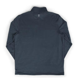Free Country® Men's Midnight Spacedye Grid Fleece 1/4 Zip Pullover