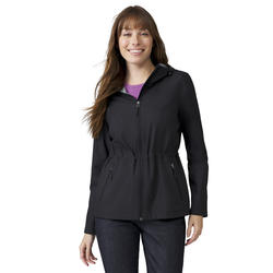 Free Country Ladies Black Rain Jacket Small