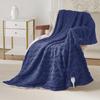 50'' x 60'' Navy Heated Blanket
