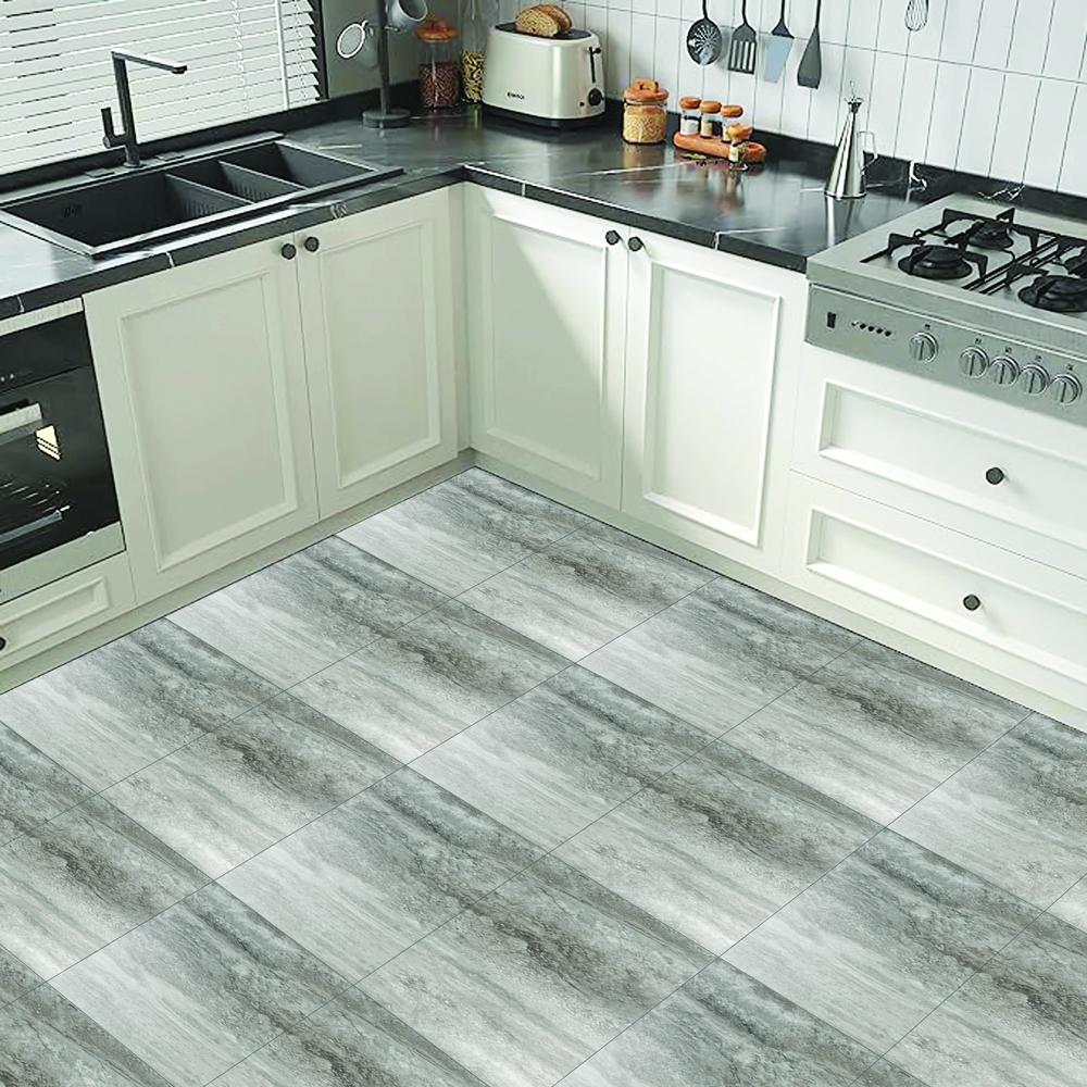 Designer's Image™ Silver Series Amber Travertine 12 x 12 Self-Adhesive Vinyl Tile Designer's Image™ Silver Series Amber Travertine 12 x 12 Self-Adhesive Vinyl Tile