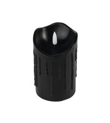 Pumpkin Hollow™ LED Black Melting Flameless Candle Set - 3 Pack at