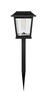 Patriot Lighting® Cruto Black Solar LED Path Landscape Light