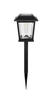 Patriot Lighting® Cruto Black Solar LED Path Landscape Light