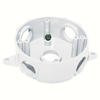 Sigma Engineered Solutions® Round 1/2" 5-Hole Weatherproof White Electrical Outlet Box