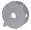 Sigma Engineered Solutions® Round 1/2" 5-Hole Weatherproof Gray Electrical Outlet Box