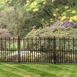 Enchanted Garden™ 30 x 36 Teton Steel No-Dig Fence Panel at Menards®