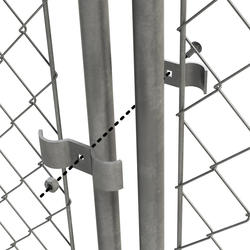 Master Paws® 6' x 5' Galvanized Chain Link Kennel Panel at Menards®