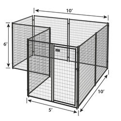 Dog kennel panels menards best sale