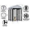 Master Paws® 6' x 4' x 4' Black Kennel Kit