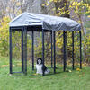 Master Paws® 6 x 4 x 8 Black Kennel Kit