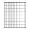Master Paws® 6' x 5' Heavy Duty Black Kennel Panel