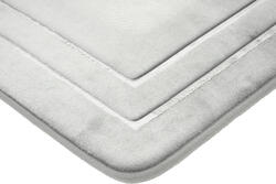 Betus Black 17 in. x 24 in. Luxury Memory Foam Bath Mat Luxurious