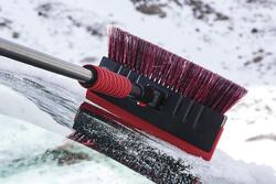 Hopkins SubZero 60 Polar Vortex Pivoting Snow Broom & Ice Scraper at  Menards®