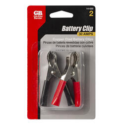 Gardner Bender® 30 amps Black and Red Insulated Battery Clamps - 2