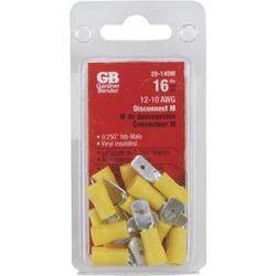 Gardner Bender® 12-10 AWG Yellow Male Wire Disconnect - 16