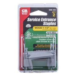 なー。 Gardner Bender GSE-402 Number 4/0 Seu Cable Staple, 2-Pack