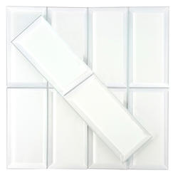 GBM® Frosted Elegance Matte Isabelle 3 x 12 Glass Wall Tile GBM® Frosted Elegance Matte Isabelle 3 x 12 Glass Wall Tile
