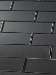 GBM® Forever Eternal Matte Gray 3 x 6 Glass Wall Tile GBM® Forever Eternal Matte Gray 3 x 6 Glass Wall Tile