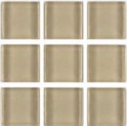 GBM® Metro Subway Creme 12 x 12 Glass Mosaic Tile