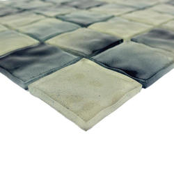 GBM® Watermarks Caribbean 11 x 11 Glass Mosaic Tile