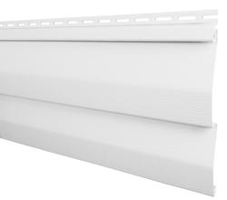 Sequoia Select® Double 4-1/2" x 12'1" Snow White Dutchlap Vinyl Siding ...