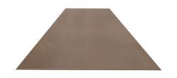 Chocolate Hardboard MDF, 1 Side (1/8 in x 4 ft x 8 ft)