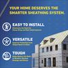 ForceField® Weather Barrier System 7/16 x 4 x 8 OSB Wall and Roof Sheathing