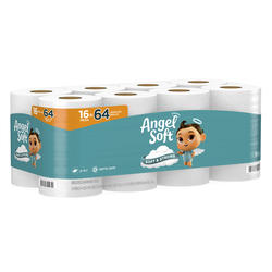 Angel Soft Toilet Paper, 24 Mega Rolls, Soft and Strong Toilet Tissue 