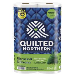 Quilted Northern® Ultra Soft & Strong® Toilet Paper - 8 Mega Rolls at  Menards®