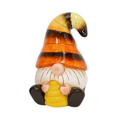  Karenhi Bee Gnome Wooden Ornament Yellow Honeybee