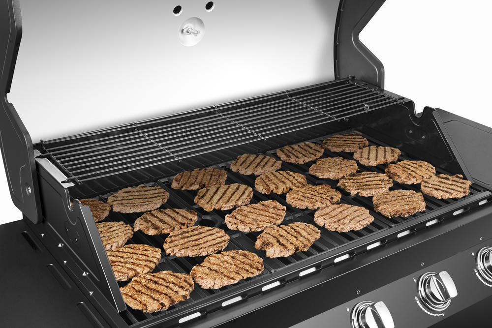 Dyna-Glo 4-Burner Premium Propane Gas Grill with Side Burner - Thumbnail 3