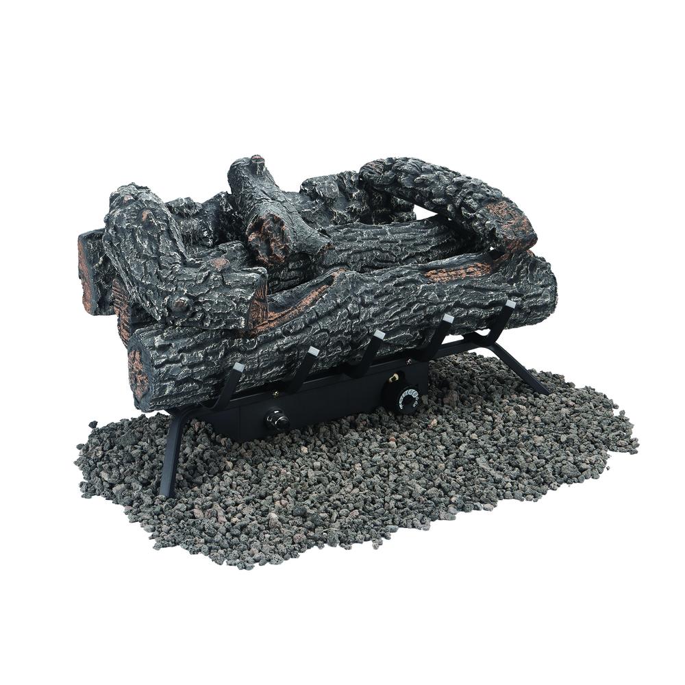 Pleasant Hearth Southern Oak 24" Gas Log Set
