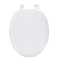 Clorox® Elongated White Soft Vinyl Toilet Seat at Menards®