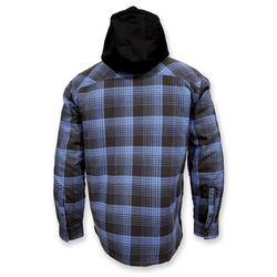 RW Rugged Wear® Men's Black Bean Flannel Shirt Jacket with