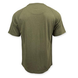 RW Rugged Wear® Men's Mountain Green Heather Raglan Sleeve Pocket T ...