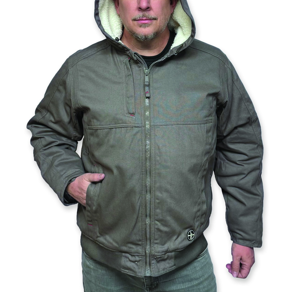 Lincoln Outfitters® Men's Gravel Hooded Work Coat with Berber