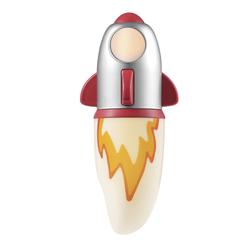 Globe Electric LED Dusk to Dawn Rocketship Plug-In Night Light
