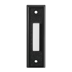 Heath Zenith Black Lighted Wired Doorbell Push Button at Menards®