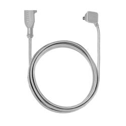 Globe Electric Designer Series 7' 16/3 Gray Light-Duty Indoor Extension Cord  at Menards®